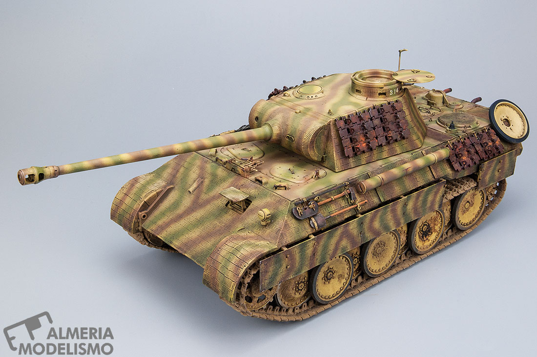 Taller: Panther Ausf. D, Tamiya 1/35, Pintura (2) por Rafael León