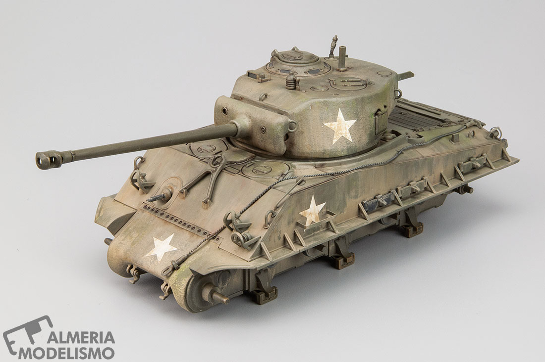 Taller: M4A3E8 Sherman Easy Eight, Tamiya 1/48, Pintura (1) por Carlos Alba