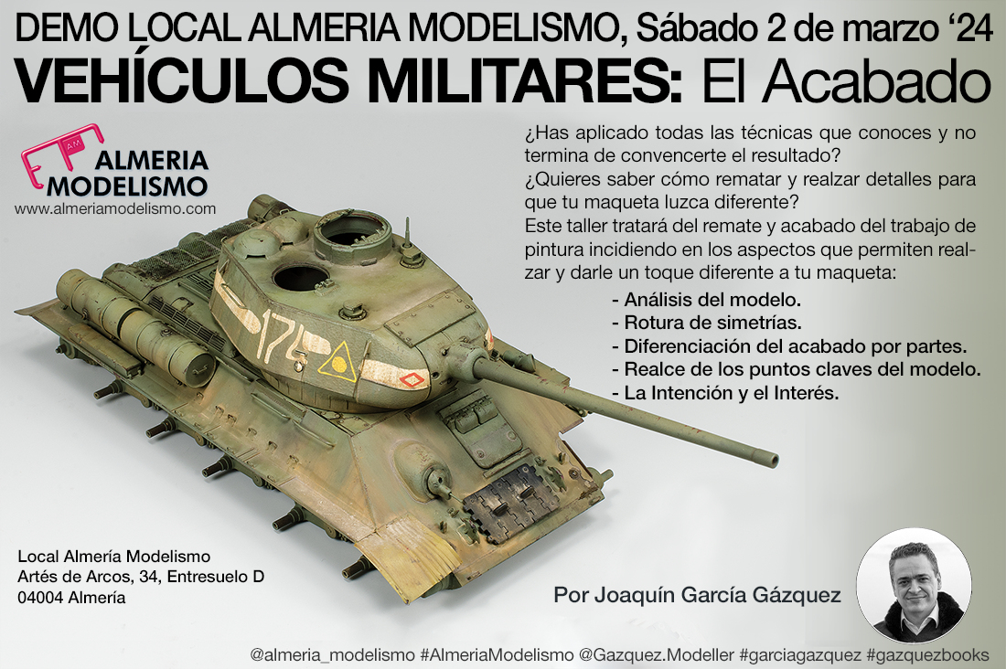 Demo Sábado 2 de marzo ’24; Vehículos Militares: El Acabado