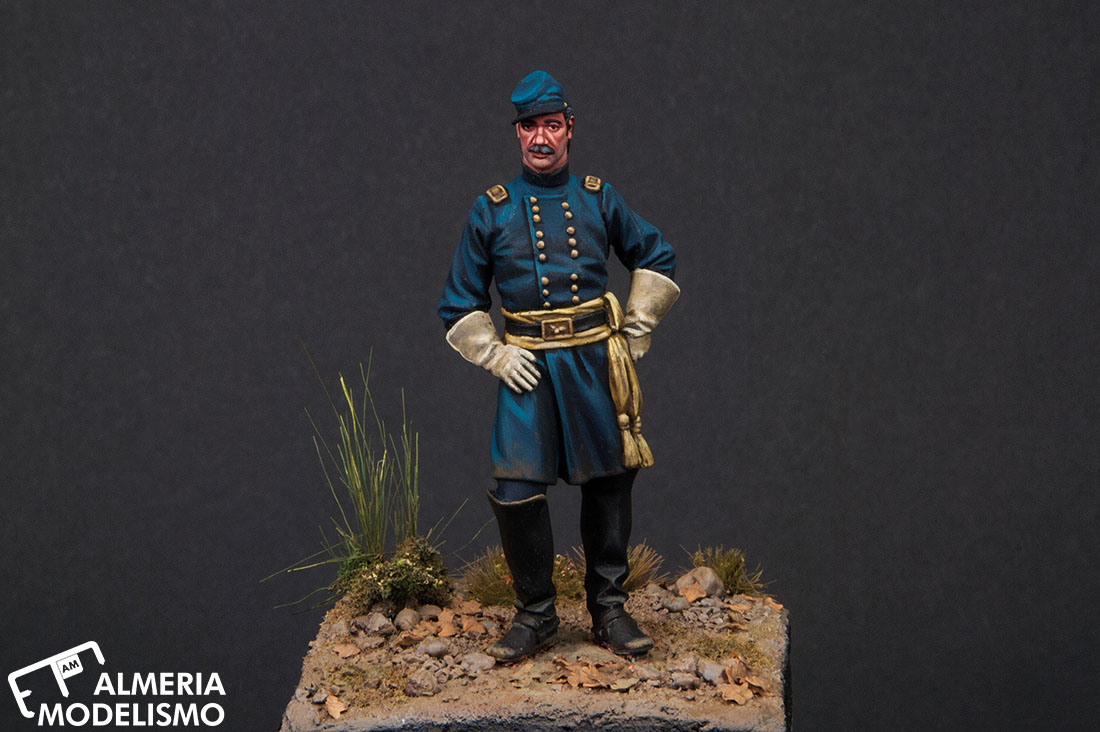 Galería: Union Cavalry Officer of the ACW, 1863, At Girona 54mm, por Celia G.