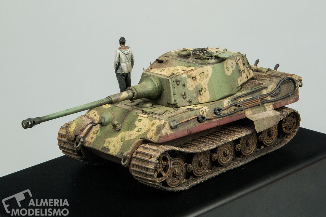 Galería: Sd.Kfz. 182 Konigstiger – Henschel Turret, Dragon 1/72, por Paco Lao