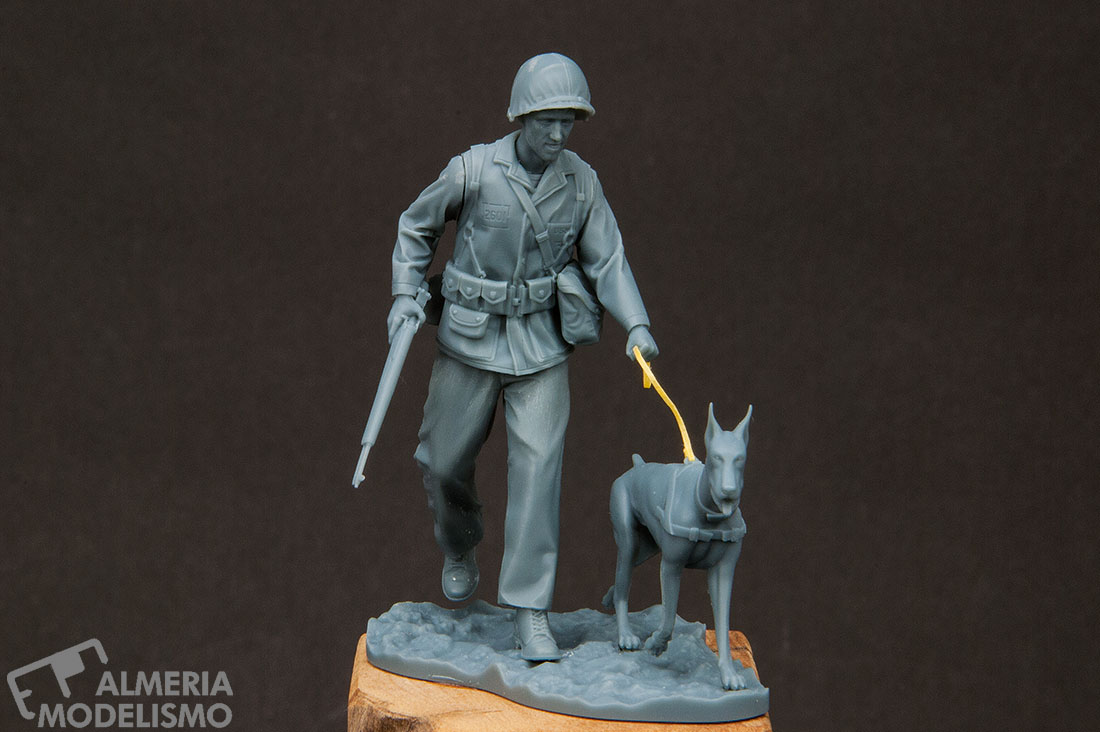 Galería: USMC Infantryman WW2, Modelado Digital Original 1/35, por Héctor Hernández