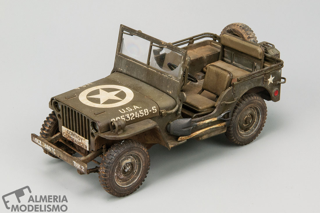 Galería: Jeep Willys MB. 1/4-Ton Truck, Tamiya 1/35, por Francisco Vidal
