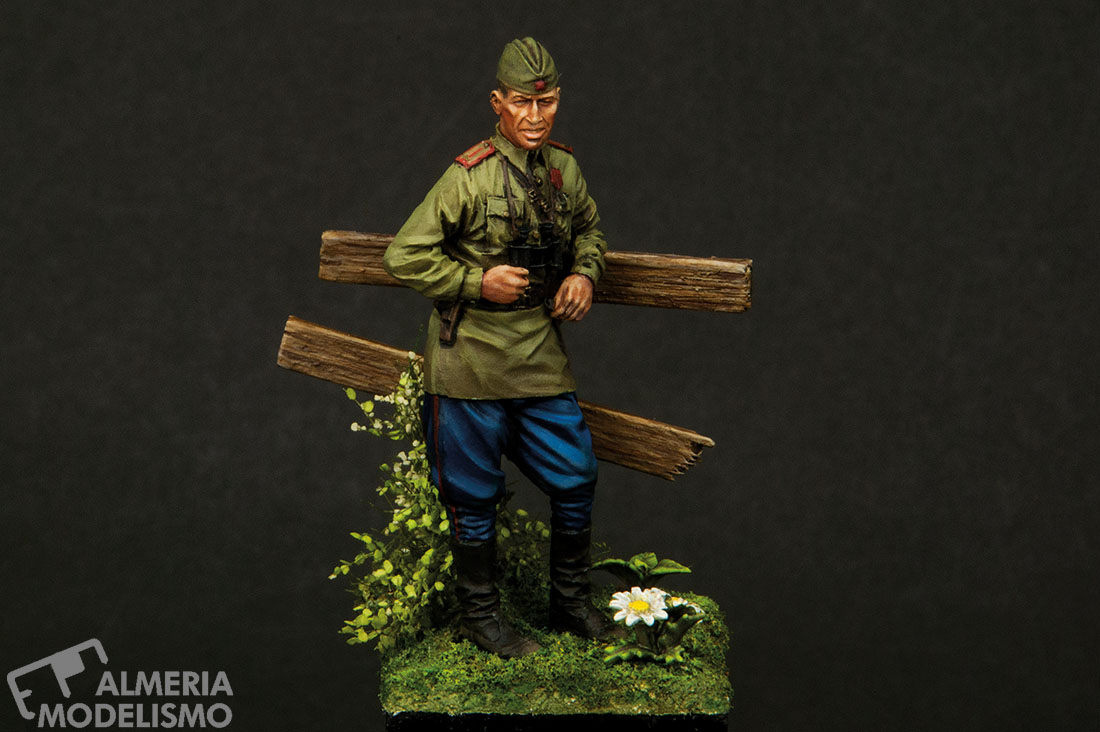 Galería: WWII Russian Officer, Alpine Miniatures 1/35, por Francisco Herrada
