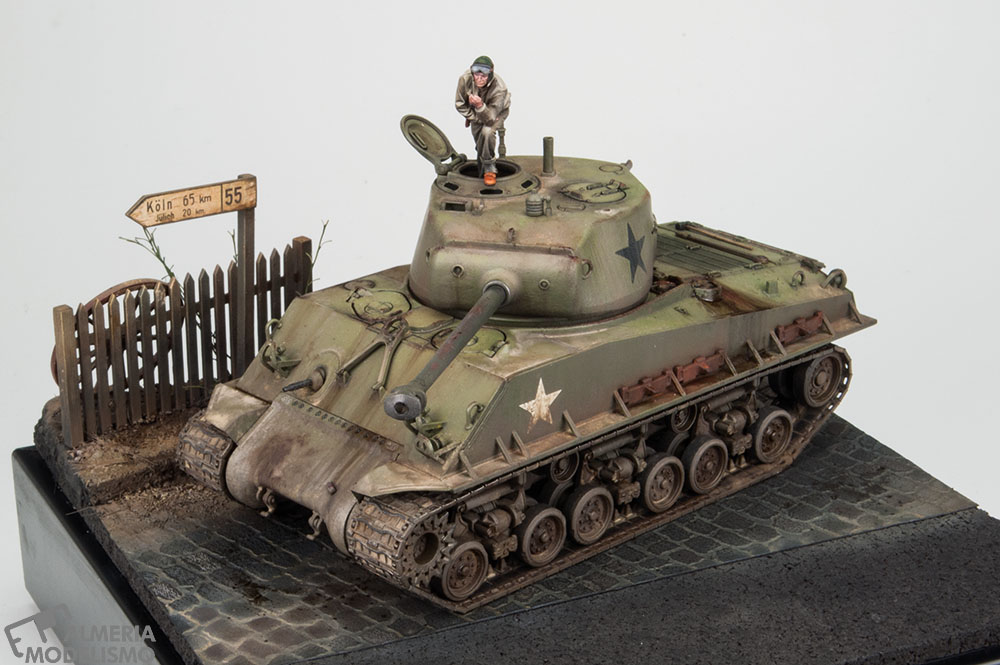 Galería: M4A3E8 Sherman “Easy Eight”, Tamiya 1/48, por Almeria Modelismo Team